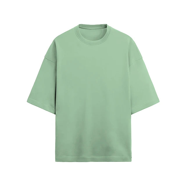 Terry Cotton Oversized Jade Tee