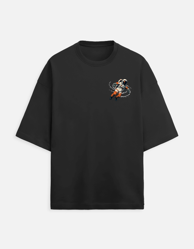 Orbit One Retro Astronaut  Oversize Tee